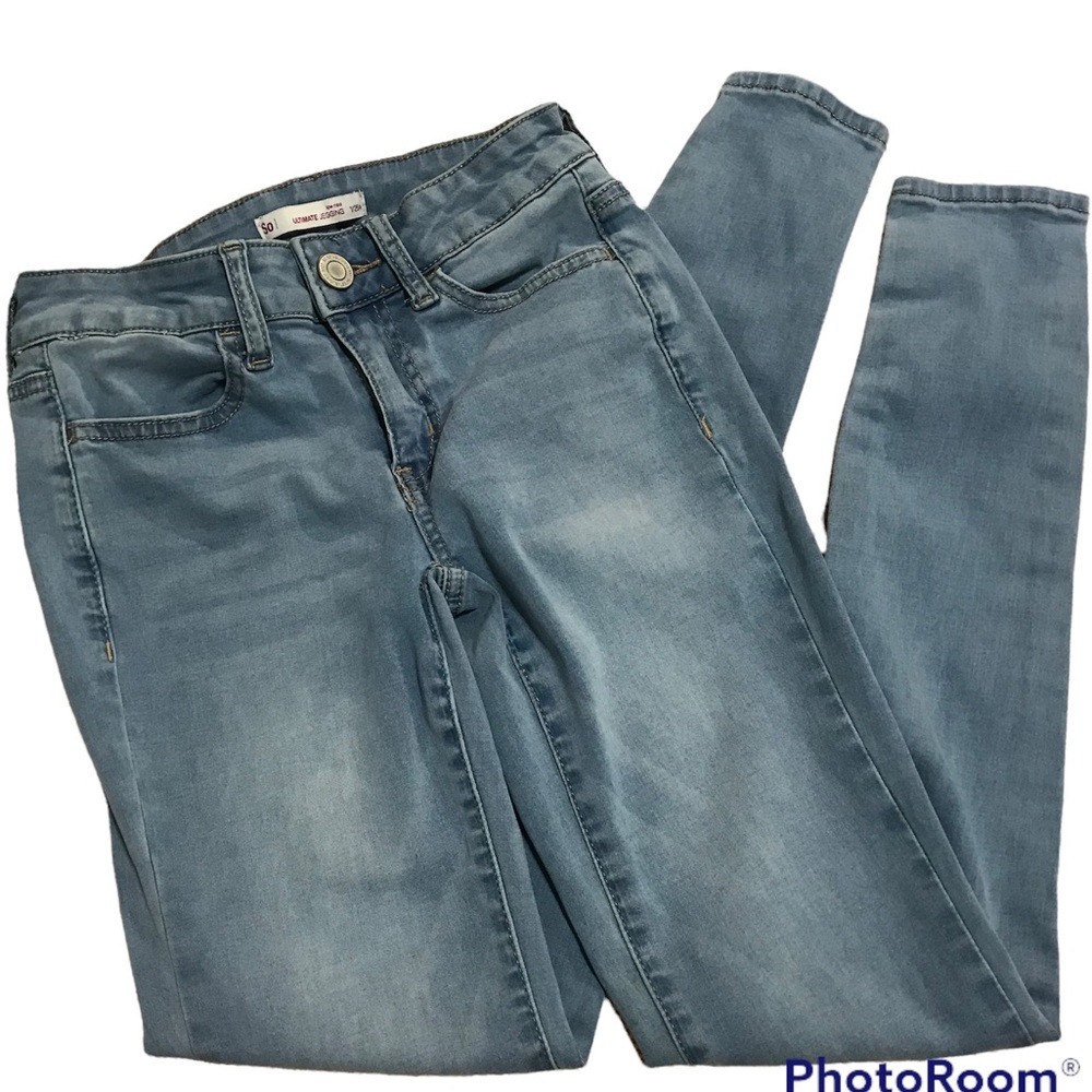 SO ultimate low rise skinny jeans size 1/25